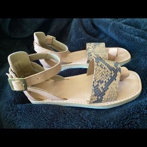Snake Print Huaraches from Mexico (read descrip)
